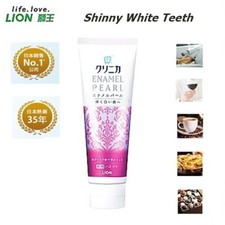 LION CLINICA Enamel Pearl Whitening Toothpaste-Floral Mint 130g Pink