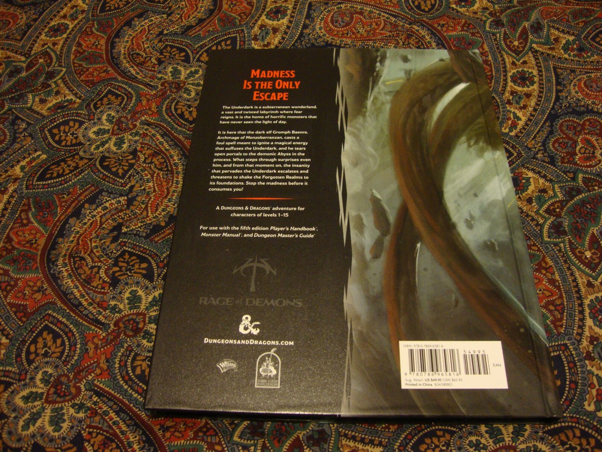 Out of the Abyss by Dungeons & Dragons (2015, Hardcover) for sale