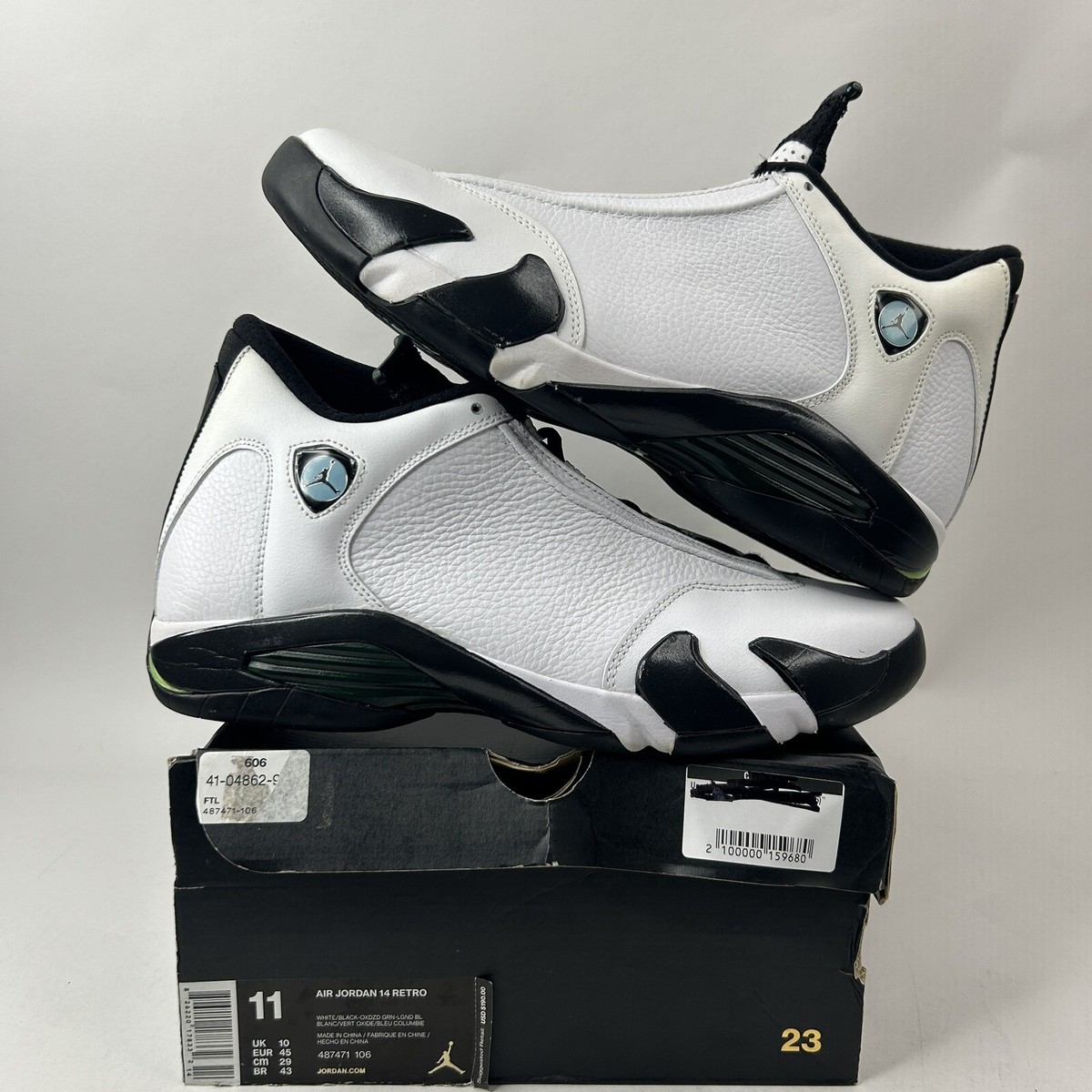 Nike Air Jordan 14 Retro “Oxidized Green” 2016 487471-106