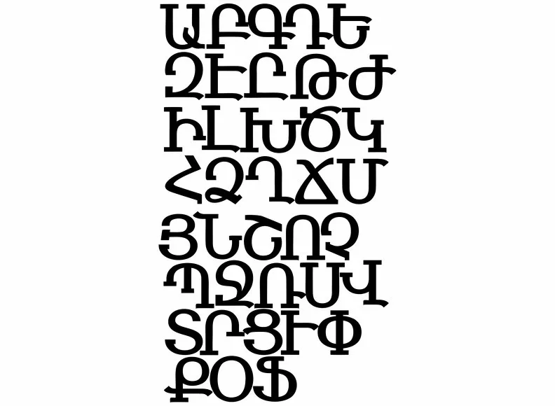 What do you think about Armenian alphabet having been used for other  languages? : r/armenia