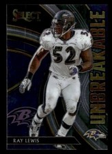 2020 Panini Select #U14 Ray Lewis Baltimore Ravens