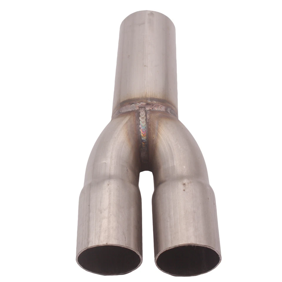 2-1 Steel Exhaust Merge Collector Dual 1.5" ID Inlet Single 1.75" OD Outlet - Image 3 of 4