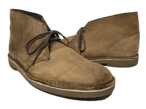 mens brown leather desert boots