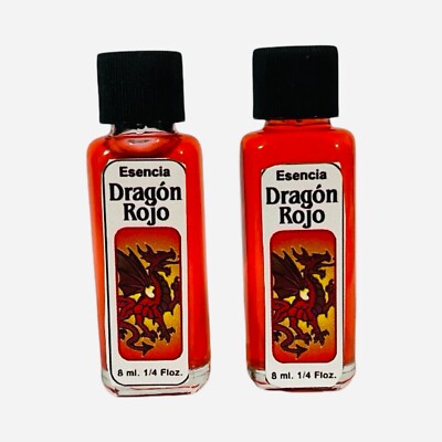 2PACK- DRAGON ROJO Aceite Perfume Esoterico - Red Dragon Oil Essence