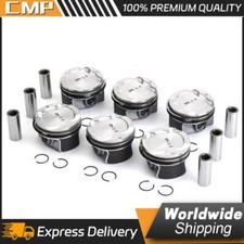 6x Pistons Rings Set For Bmw 340i 540i X3 F20 F30 F31 F32 G01 G30 B58b30a 3.0l