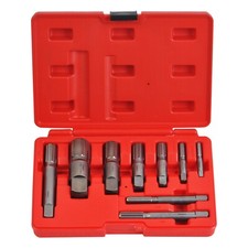 1/8 in to 1 Inch Size 9 Piece Pipe Extractor ...