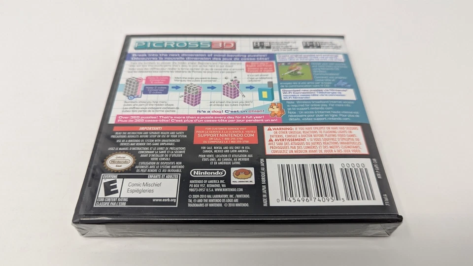 Picross 3D (DS) Sealed - Image 3 of 4