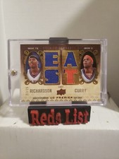 2008-09 UD Premier Remnants EAST Q. Richardson E.Curry 4 Quad #21/25 Knicks 