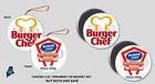 BURGER CHEF Ornament / Magnet Set - Collectible Vintage Gift Defunct Fast Food
