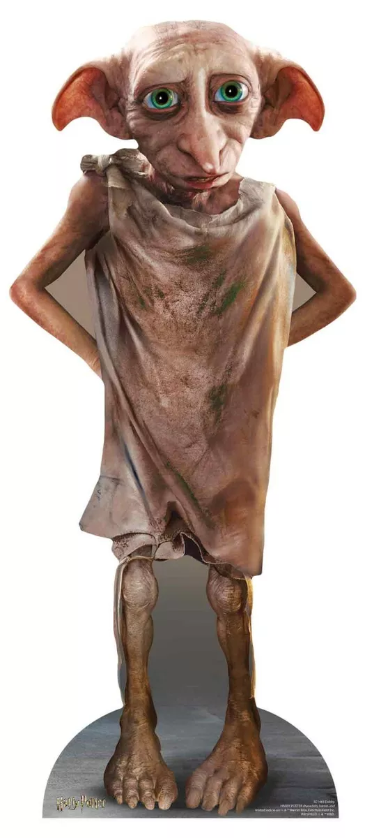 Dobby The House Elf Official Harry Potter Cardboard Cutout / Standup