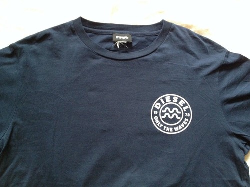 diesel only the waves t shirt