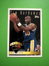 Tim Hardaway 1995-96 Topps Assists League Leaders #18 Golden State Warriors