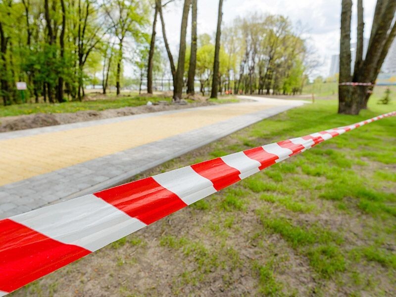 Koem Rotolo Nastro Segnaletico Rosso Alta Visibilita' In Polietilene Cm - Foto 4