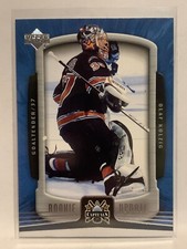 #100 Olaf Kolzig Washington Capitals 2005-06 Upper Deck Rookie Update Hockey Car