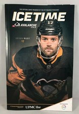 Bryan Rust Pittsburgh Penguins 12/4/18 Icetime Program PPG Paints Arena 