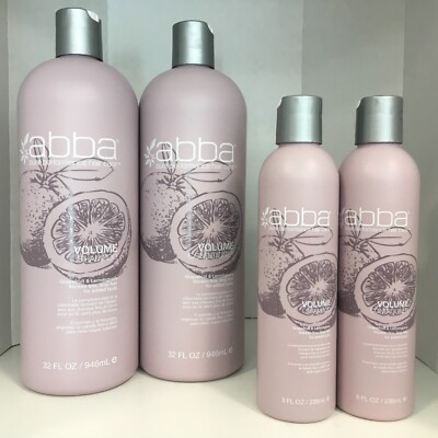 Abba Pure Performance Volume Shampoo OR Conditioner 32 oz OR 8 oz 