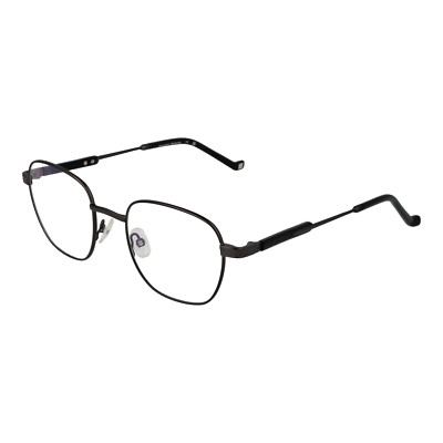 Hackett Bespoke Eyeglasses Frames Men's Gunmetal Square HEB309 900 51mm