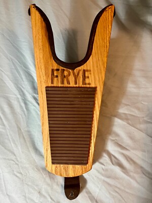 Frye Wood Boot Jack Cowboy Western Work Fashion Tall Boots Shoe Remover New