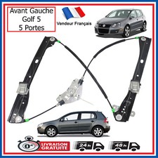 Mécanisme Leve Vitre Avant Gauche Chauffeur Conducteur pour Golf 5 5P 1K4837461A