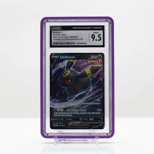 Pokemon Umbreon V #SWSH203 Black Star Promo Sword & Shield 2022 - CGC 9.5