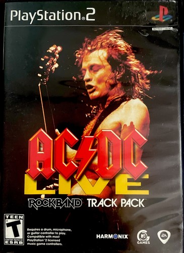 Ac/Dc Live Rock Band Track Pack - PS2 Playstation 2 Game Only | eBay
