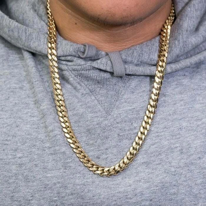 aprobar Hola Dictadura Cadenas De Titanium ® Chapada En Oro 14k Para Hombre Cadena Cubana Joyería 16 Mm | eBay aprobar Hola Dictadura Cadenas De Titanium ® Chapada En Oro 14k Para Hombre Cadena Cubana Joyería 16 Mm | eBay