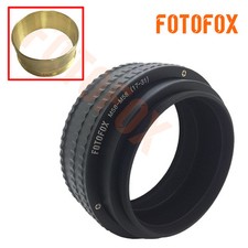 Brass M58 to M58 17-31mm Adjustable Focusing Helicoid Adapter Macro tube M58-M58