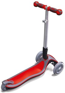 red childrens scooter