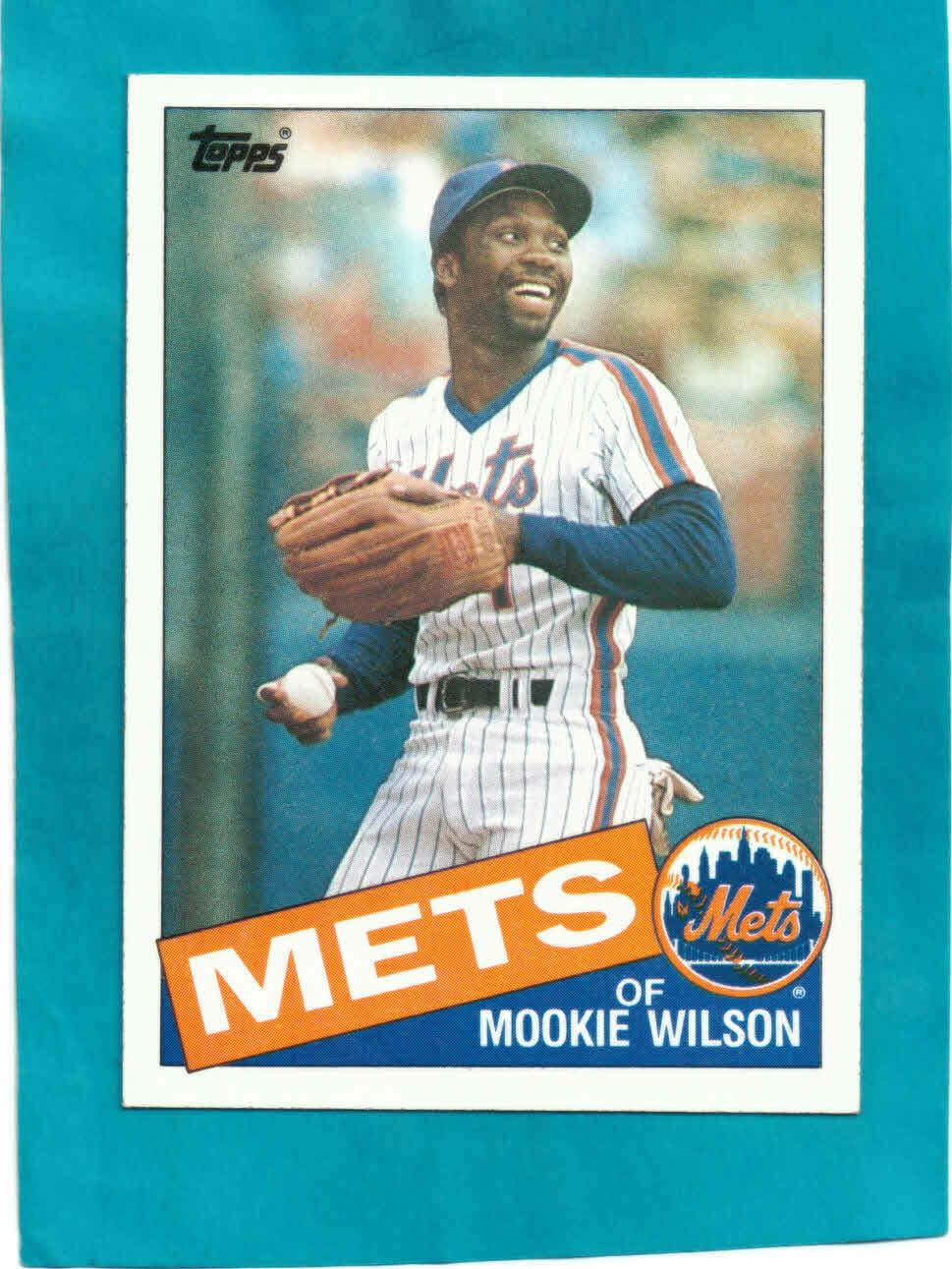 MOOKIE WILSON # 775 - 1985 Topps Baseball Card NR//MT Condition | eBay