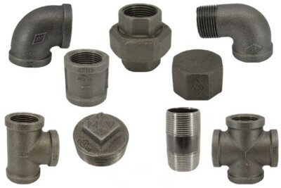 Black Malleable Iron Pipe Fittings UK