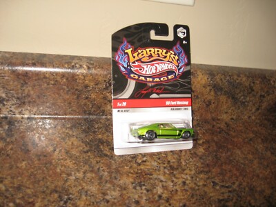 Hot Wheels Larry's Garage 1969 Ford Mustang Chase Signed Initials