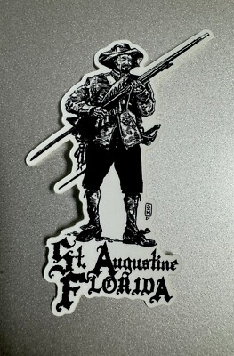 Saint Augustine Florida Sticker!!