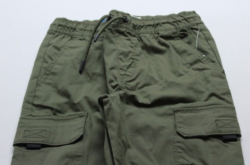 Old Navy Boy's Built-In Flex Tapered Tech Cargo Pants EJ2 Alpine Tundra Medium - Picture 2 of 4