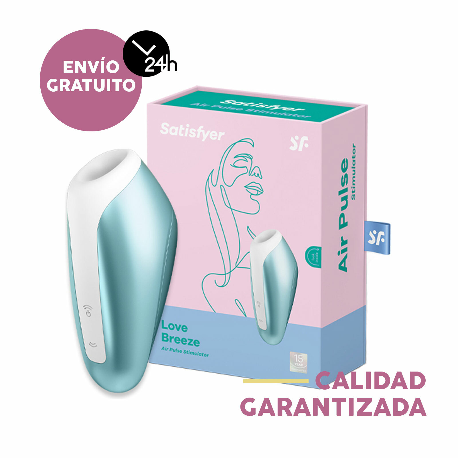 Succionado Satisfyer Love Breeze ✅ 100 % Original ✅ Envío Discreto ✅