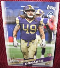 2019 TOPPS AAF #124 DYLAN DONAHUE RC