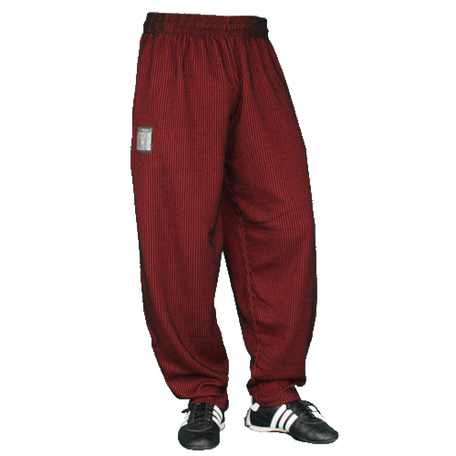 schwarz farbig unterlegt, MORDEX Hose, lang, besonderer Farbeffekt - Bild 11 von 12