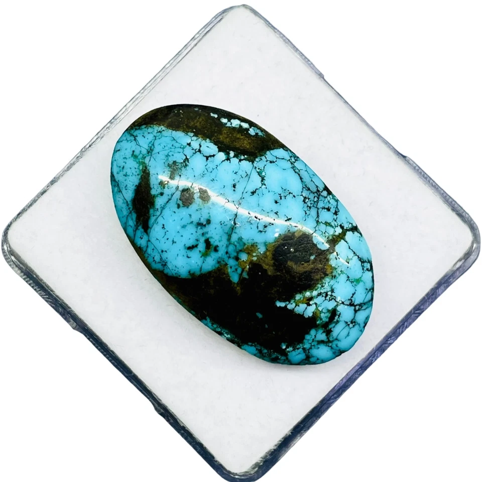49.80 Cts Natürlich Türkis 33.5x20mm Oval Top Qualität Lose Unbehandelt - Bild 4 von 4