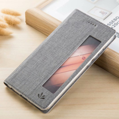 Flip Window View Wallet Flip Stand Case Cover for Huawei P40