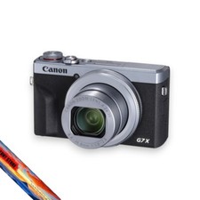 Cámara digital compacta Canon PowerShot G7 X Mark III 3 plateada 20,1 MP totalmente nueva