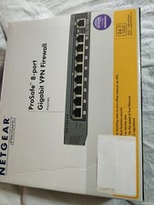 NETGEAR ProSAFE 8-PORT Gigabit VPN Business-class Firewall Model FVS318G 100NAS