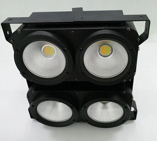 DMX 4x100W COB Blinder light warm white 2in1 400W matrix audience panel Lighting - Image 4 of 4