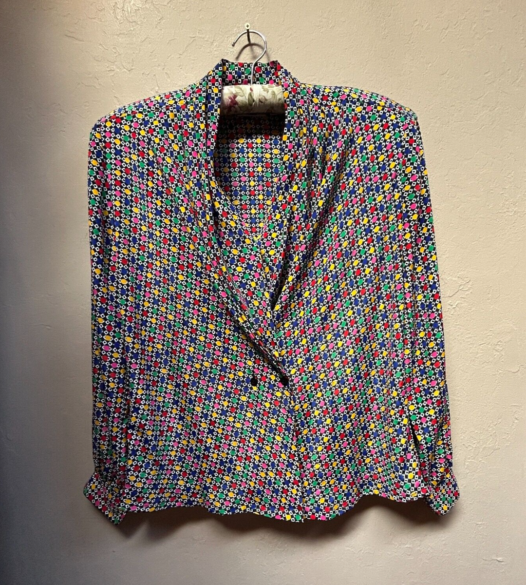 vintage ブルゾン 幾何学柄 VINTAGE BORO PATCHWORK Blazer – KUON Tokyo
