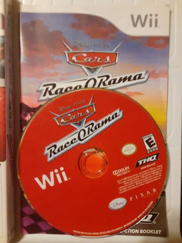 Disney Pixar Cars Race-O-Rama (Nintendo Wii 2007) Complete cib Tested kids race - Picture 4 of 5