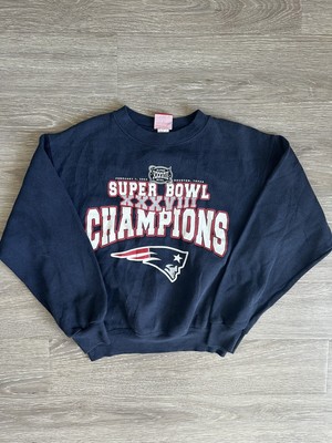 Vintage 2002 NFL Super Bowl XXXVl Patriotic Sweatshirt Youth large | eBay