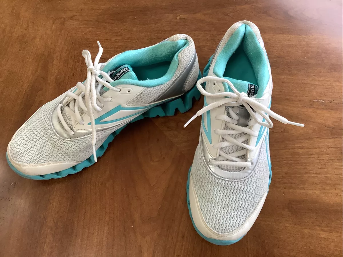 bezig slecht Lengtegraad Reebok Womens Zig Turquoise Running Shoes Lace Up Low Top Size 9.5 Orig.  $110 | eBay