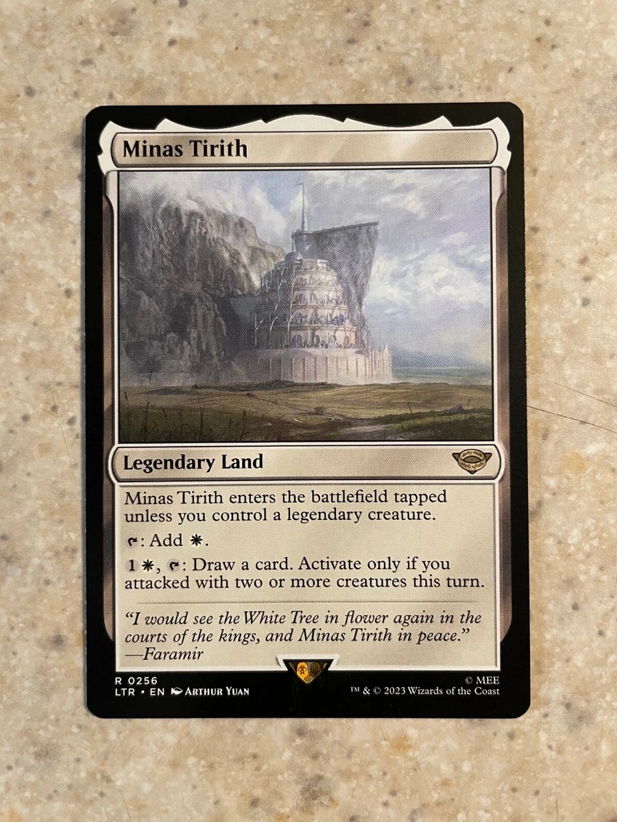 MTG NM Minas Tirith [Lord of the Rings]