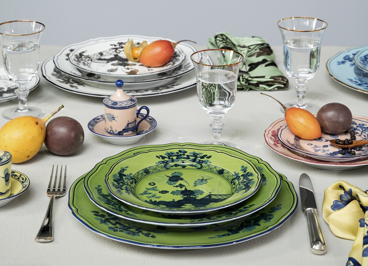 Richard Ginori Oriente Italiano - Dessert Plate 21Cm Malachite