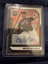 2021 Elite Extra Edition Brock Selvidge Autograph /99 Mint Yankees Prospect