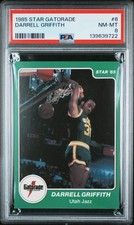 1984-85 STAR GATORADE #6 DARRELL GRIFFITH PSA 8