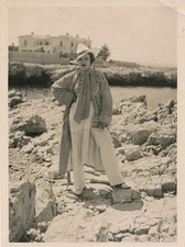 Marlene Dietrich photo photograph Cape Antibes 1933 German actress